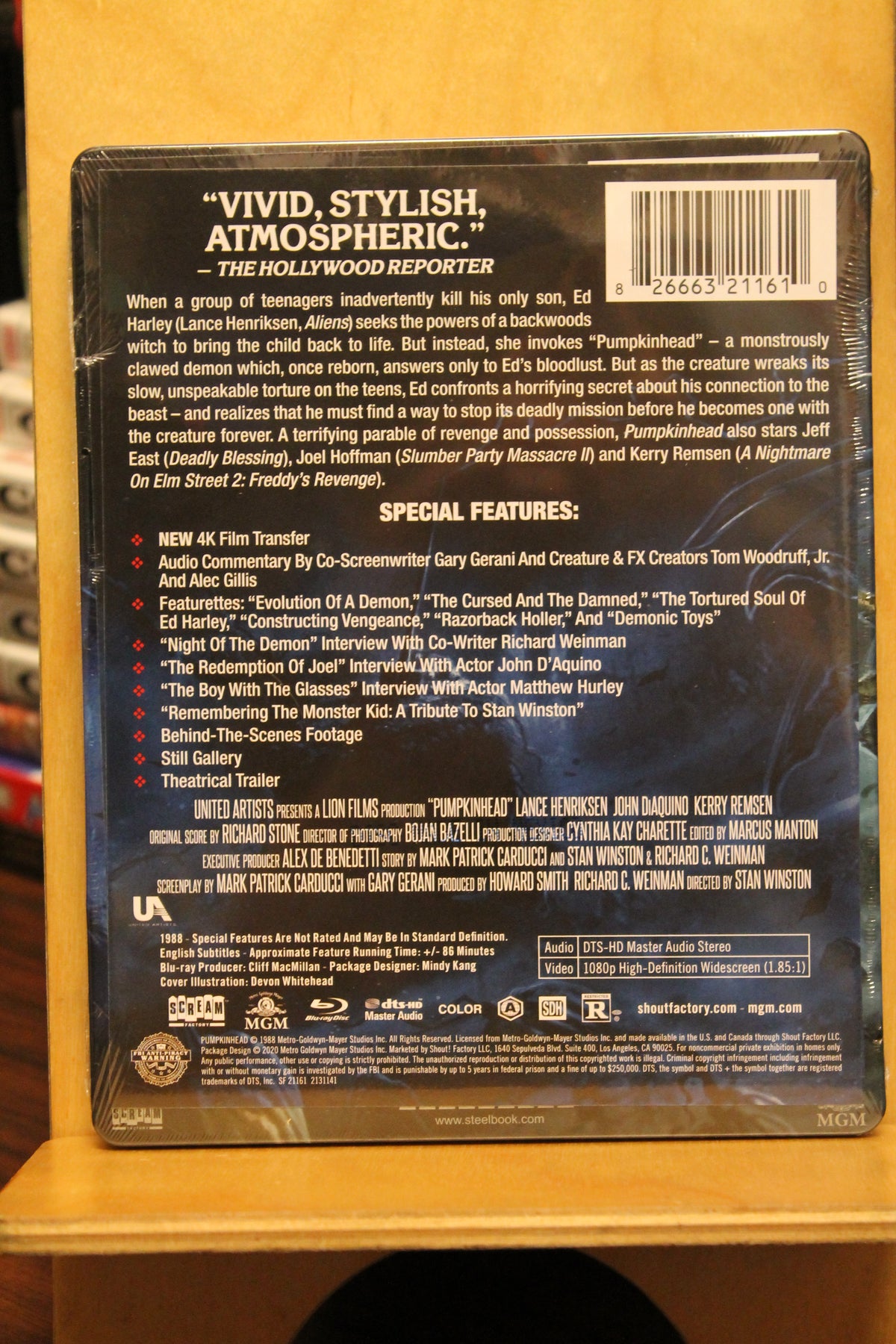 Pumpkinhead Blu-ray