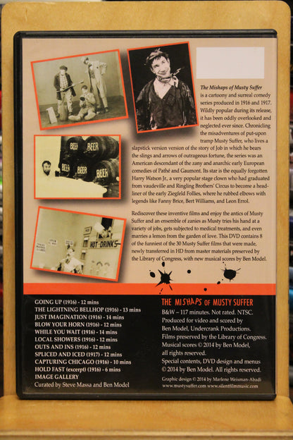 The Mishaps of Musty Suffer DVD