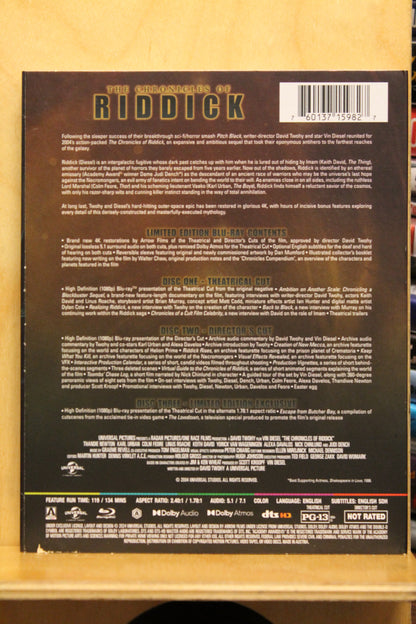 The Chronicles of Riddick Blu-ray