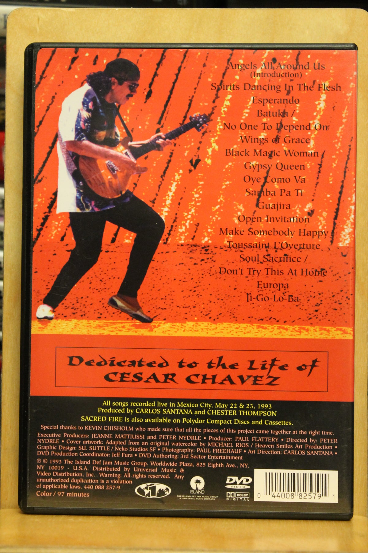 Santana: Sacred Fire - Live in Mexico DVD