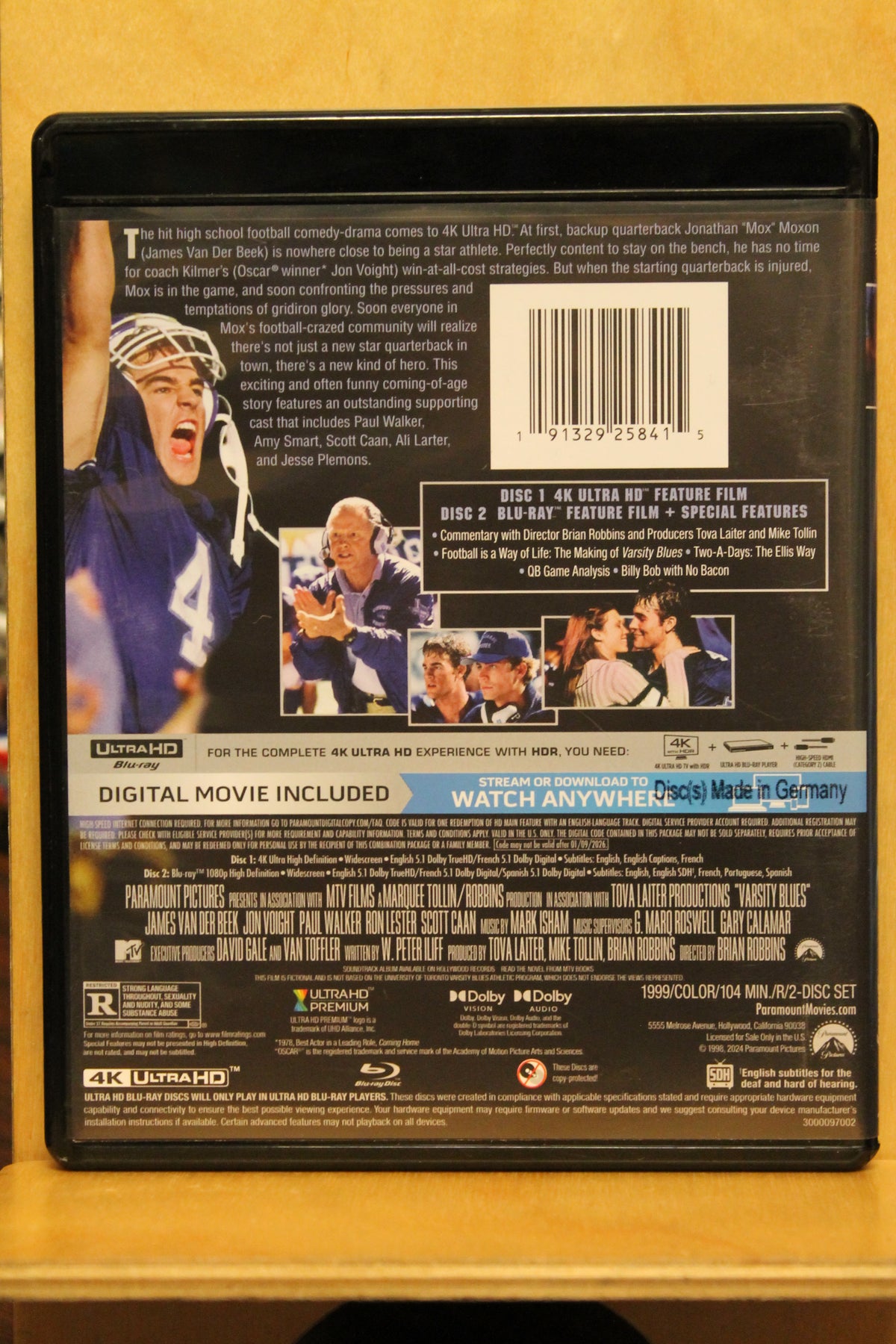 Varsity Blues 4K UHD