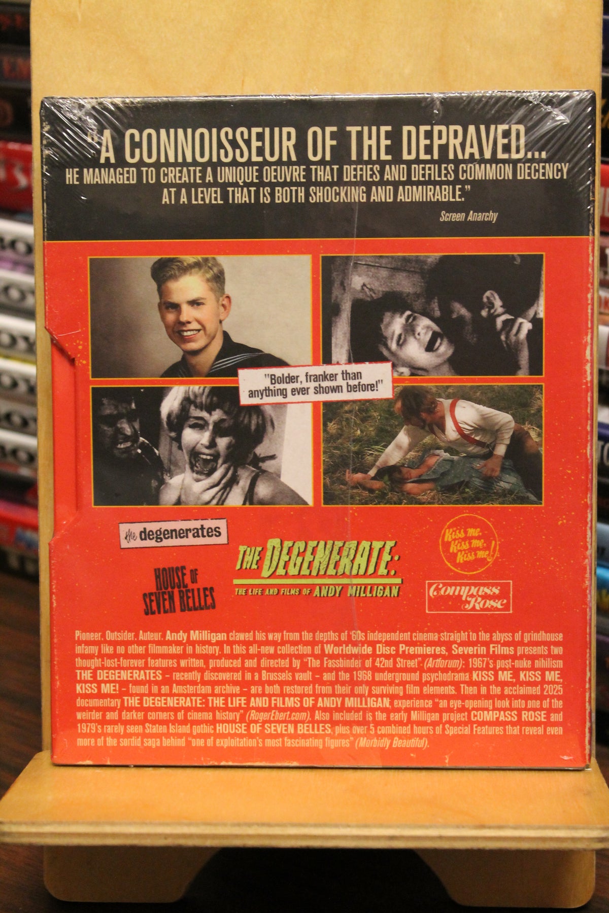 Gutter Auteur: The Lost Legacy of Andy Milligan Blu-ray