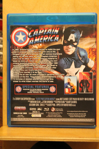 Captain America Blu-ray