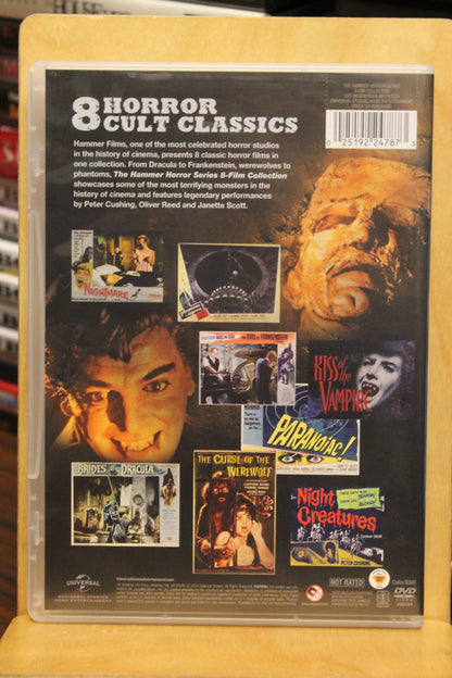The Hammer Horror Series: 8-Film Collection DVD