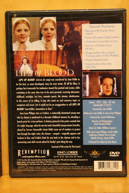 Lips of Blood DVD