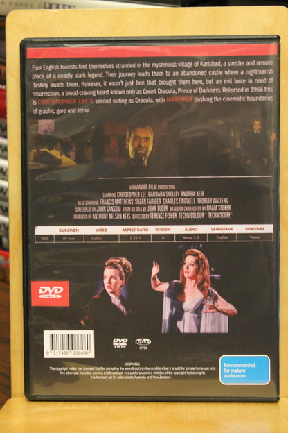 Dracula: Prince of Darkness DVD