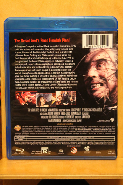 The Satanic Rites of Dracula Blu-ray