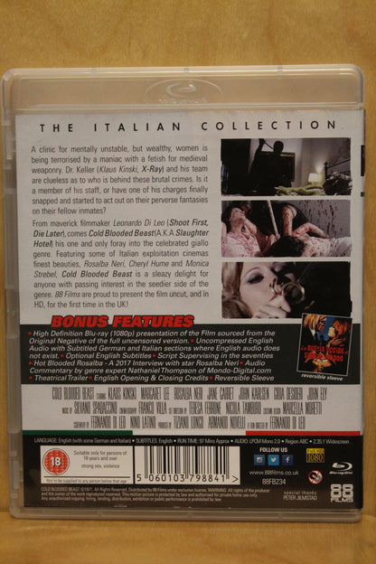 Slaughter Hotel Blu-ray
