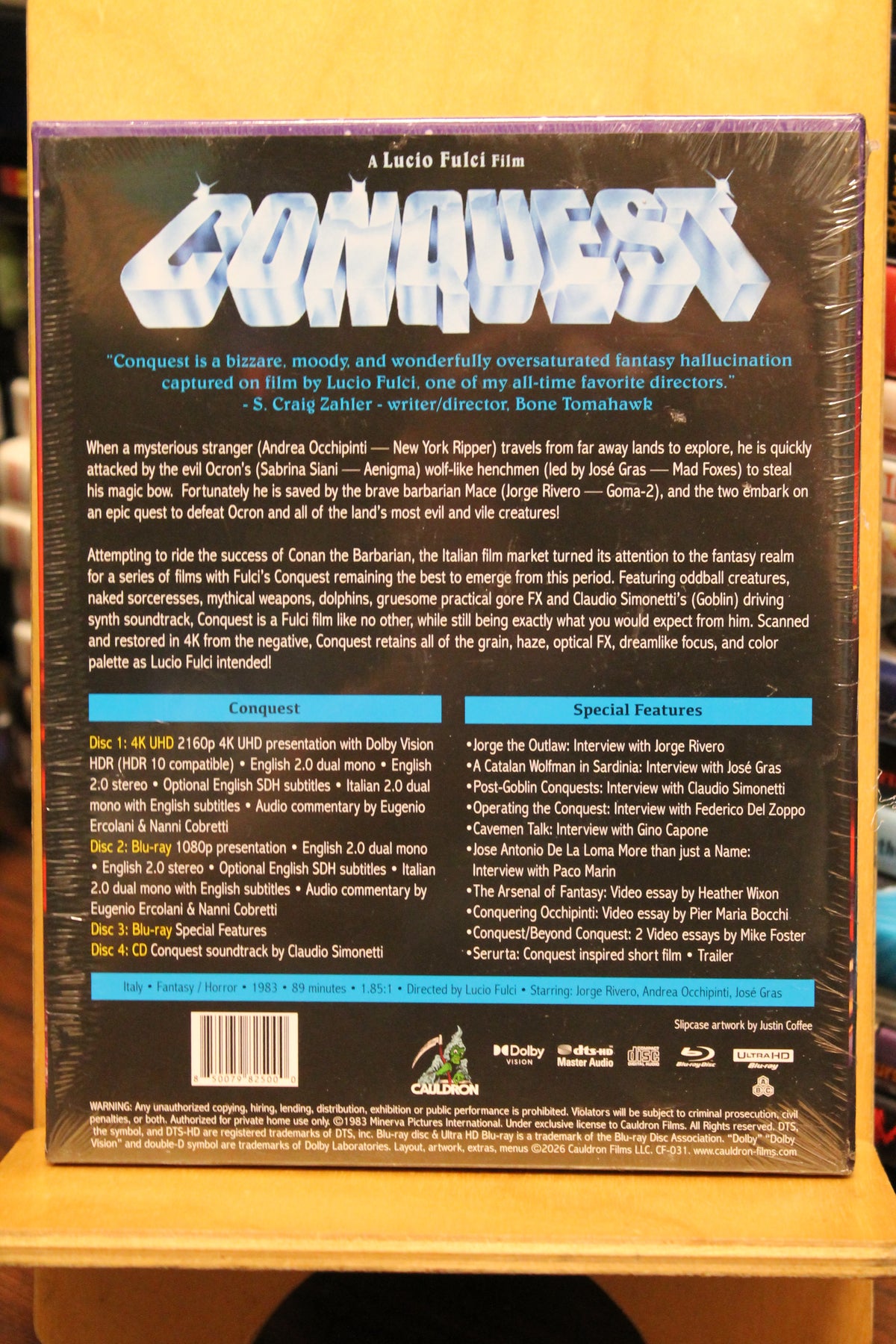 Conquest 4K UHD