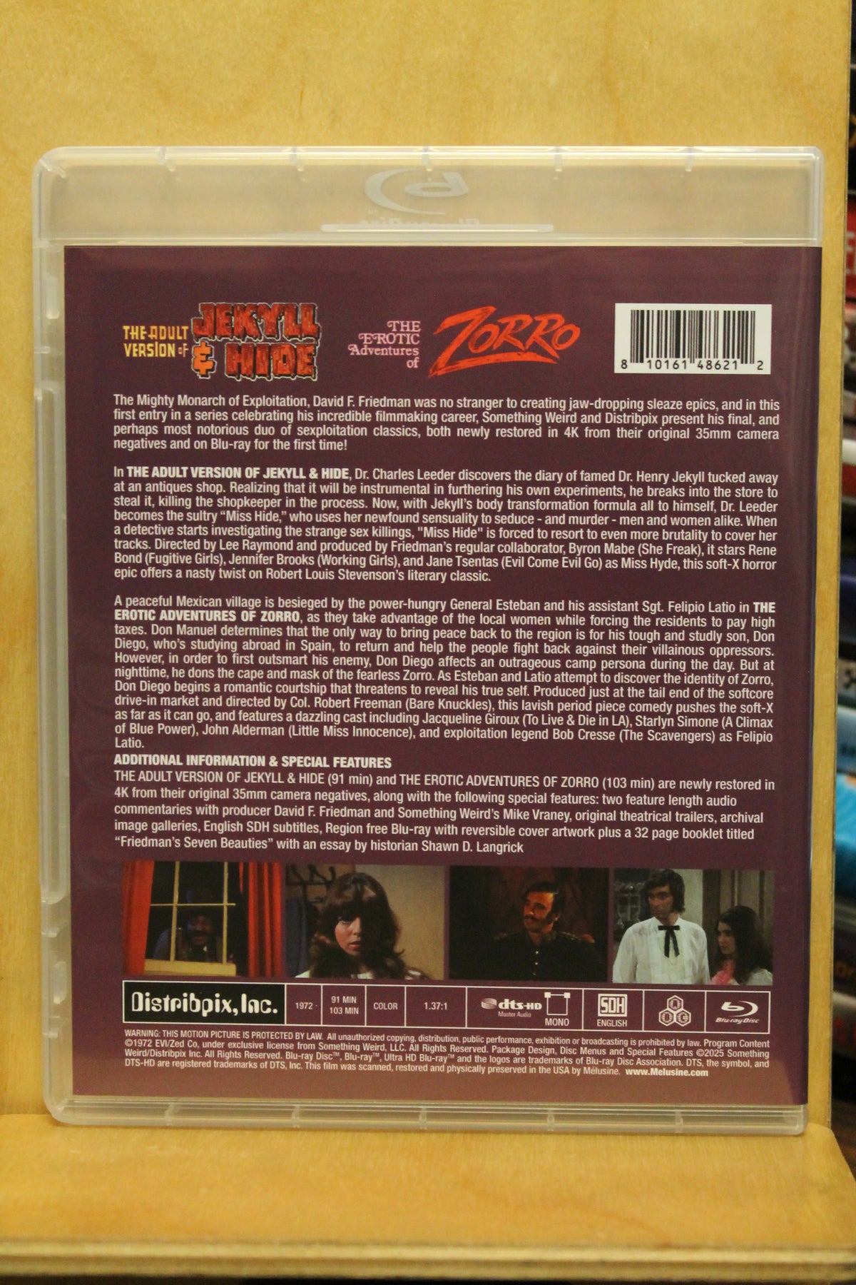 The Adult Version of Jekyll & Hide Blu-ray