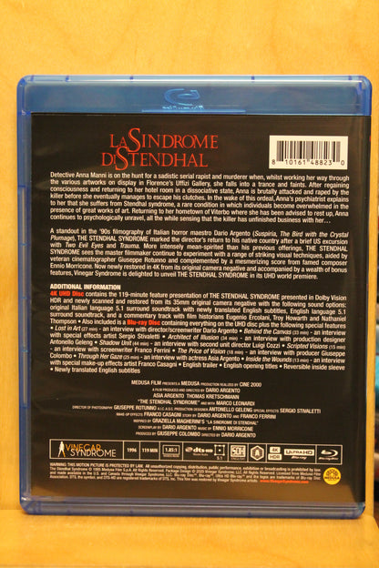 The Stendhal Syndrome 4K UHD