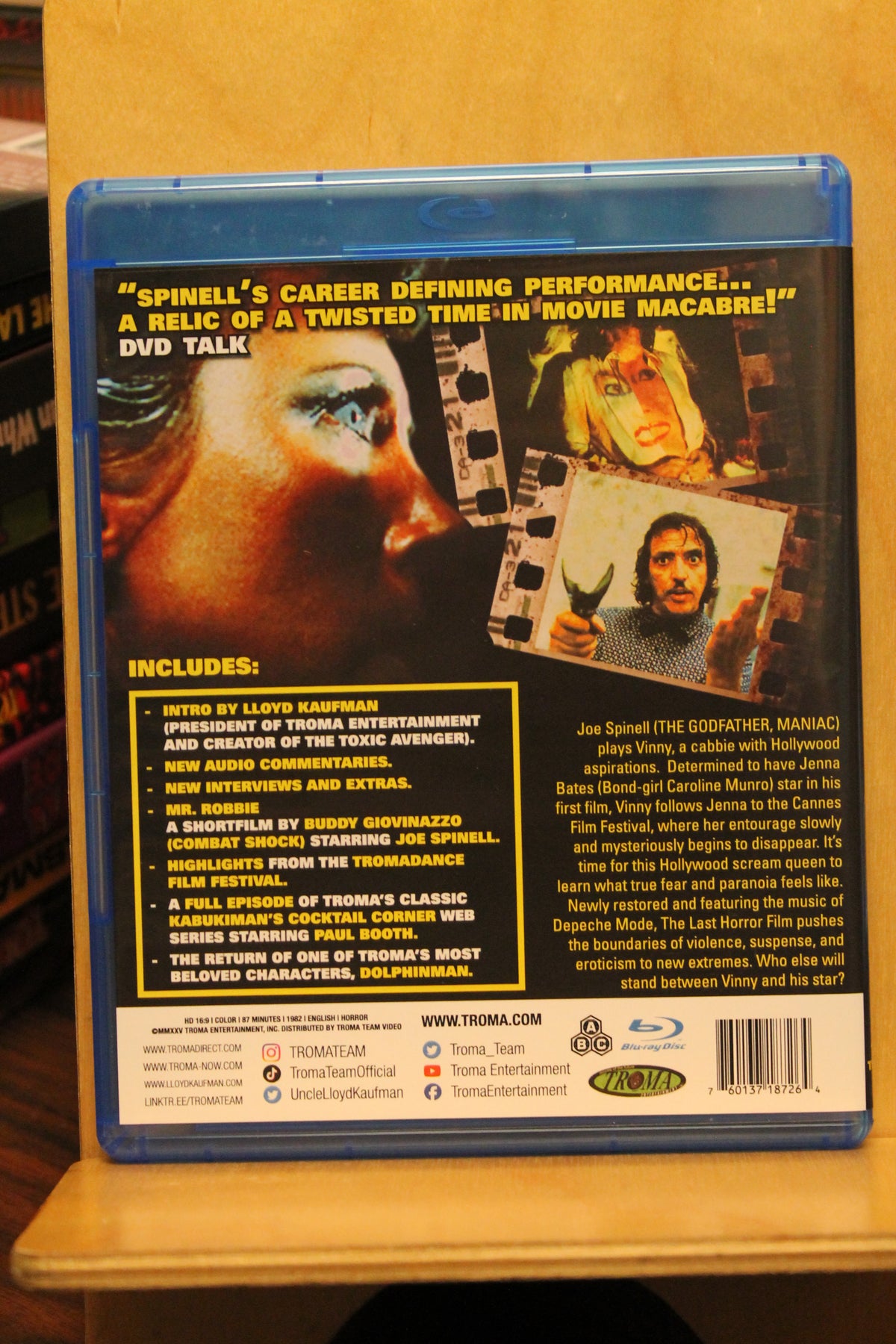 The Last Horror Film Blu-ray