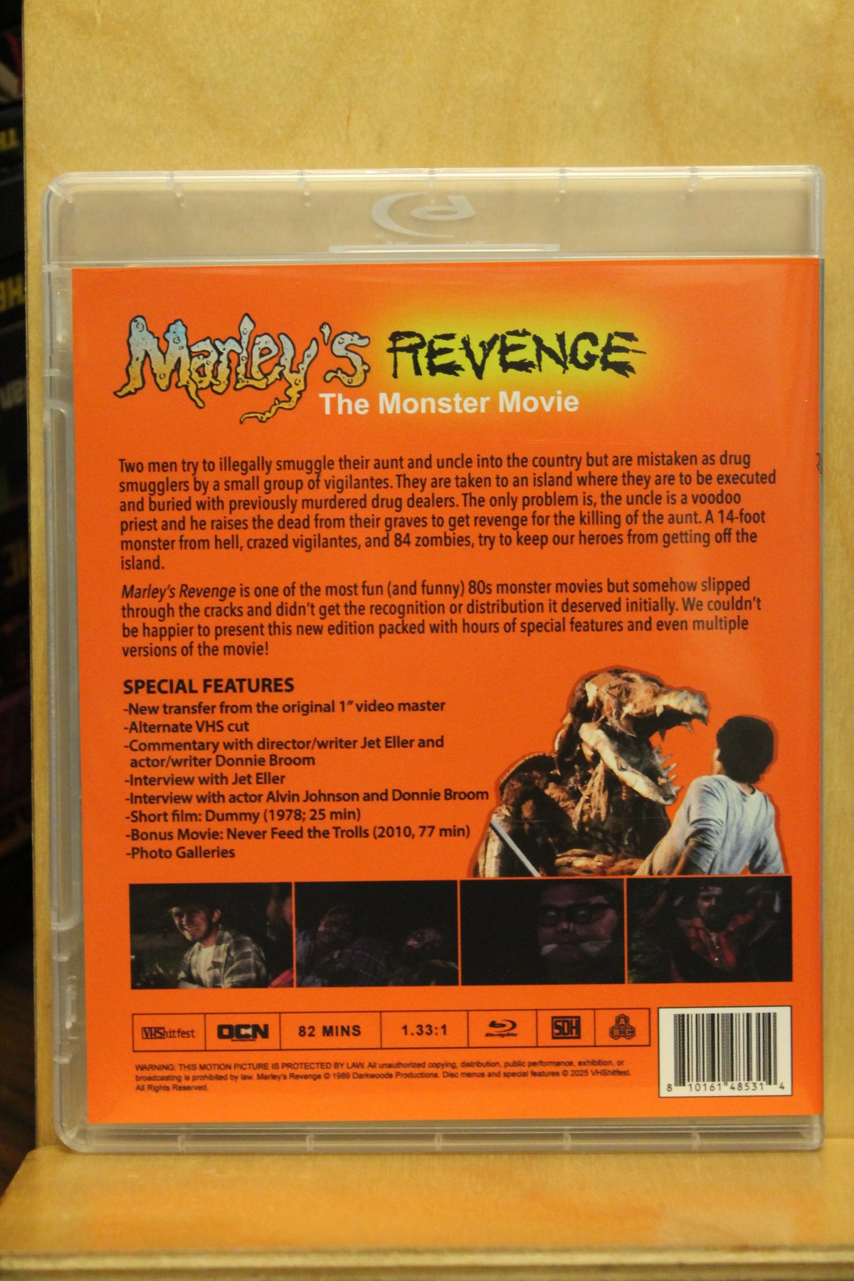 Marley's Revenge: The Monster Movie Blu-ray