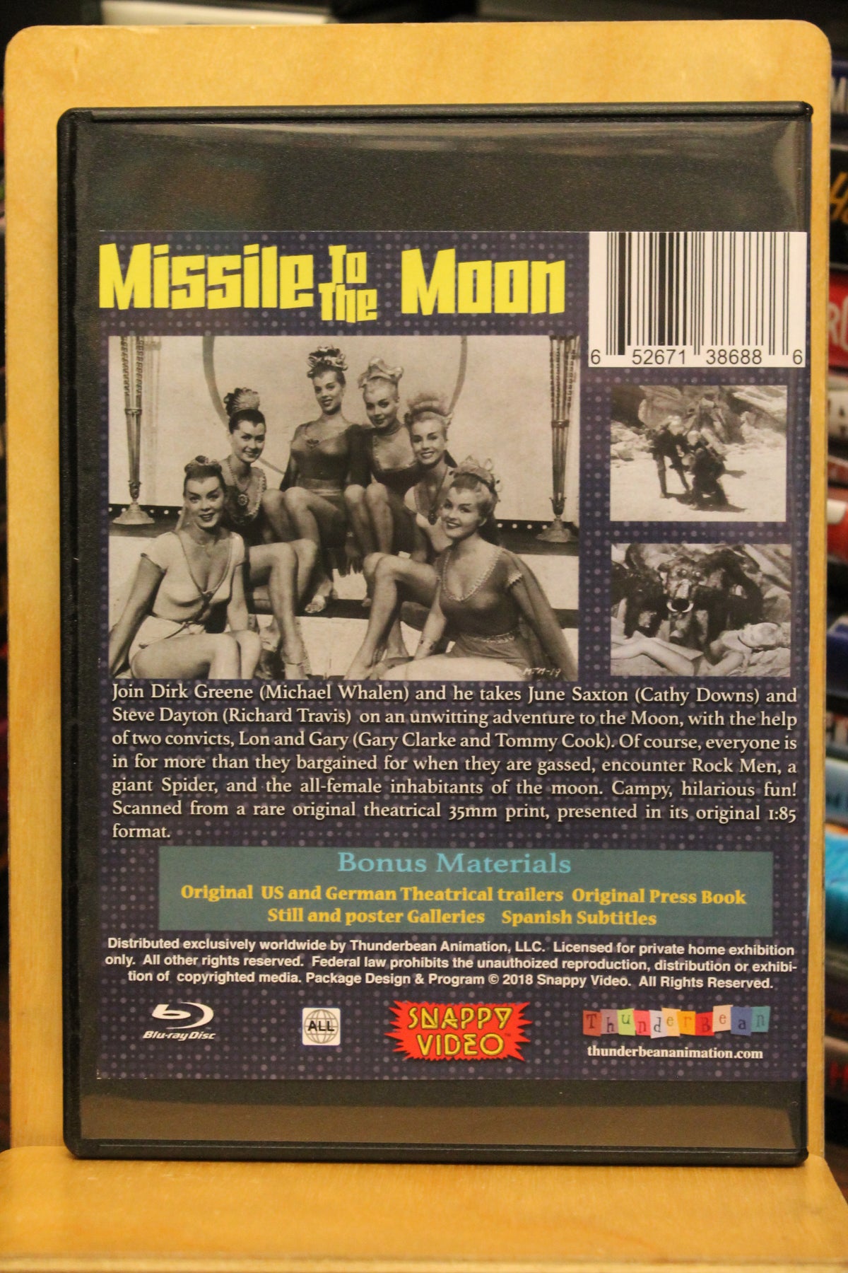 Missile to the Moon Blu-ray
