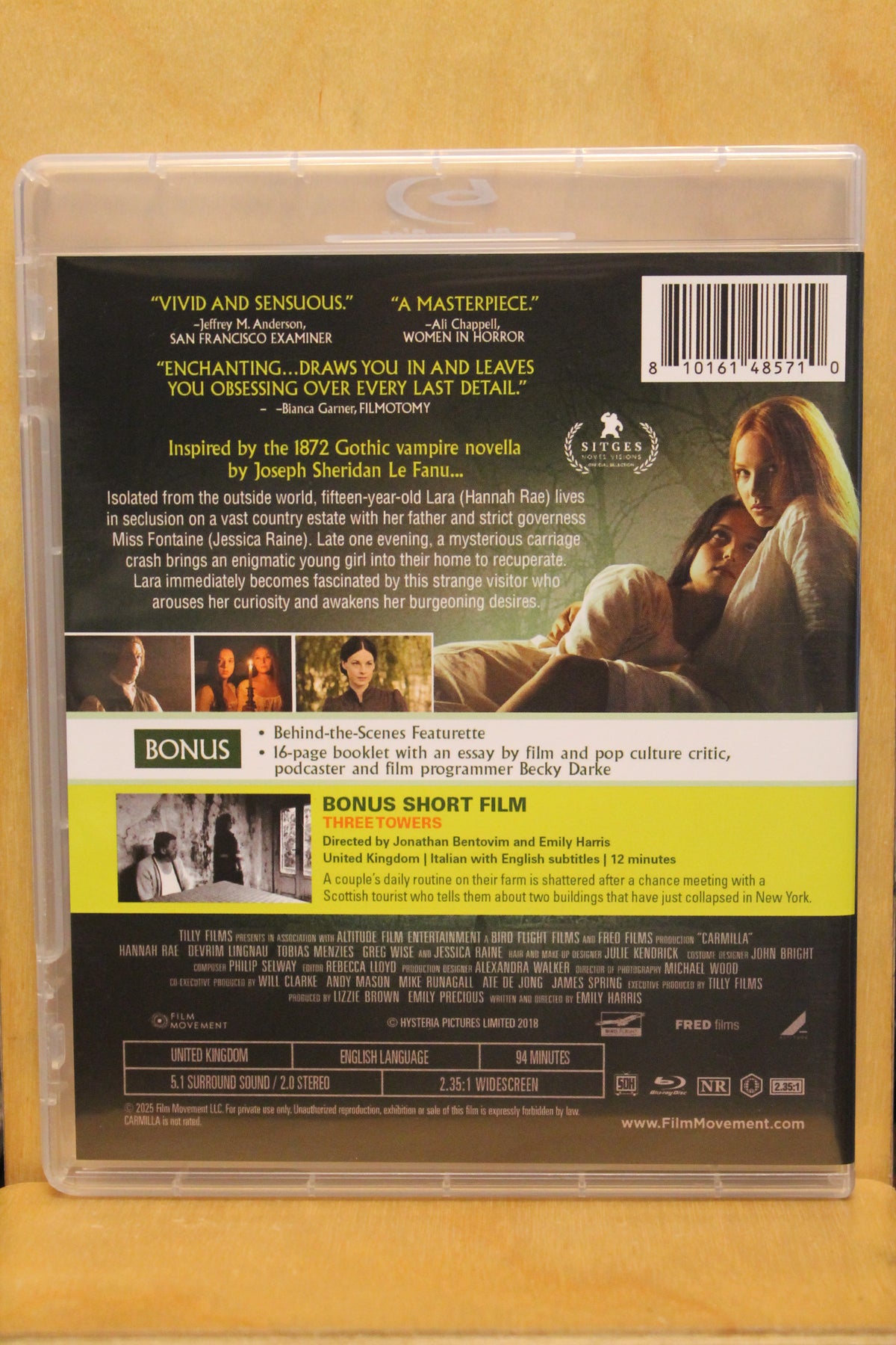 Carmilla Blu-ray – CineFile Video