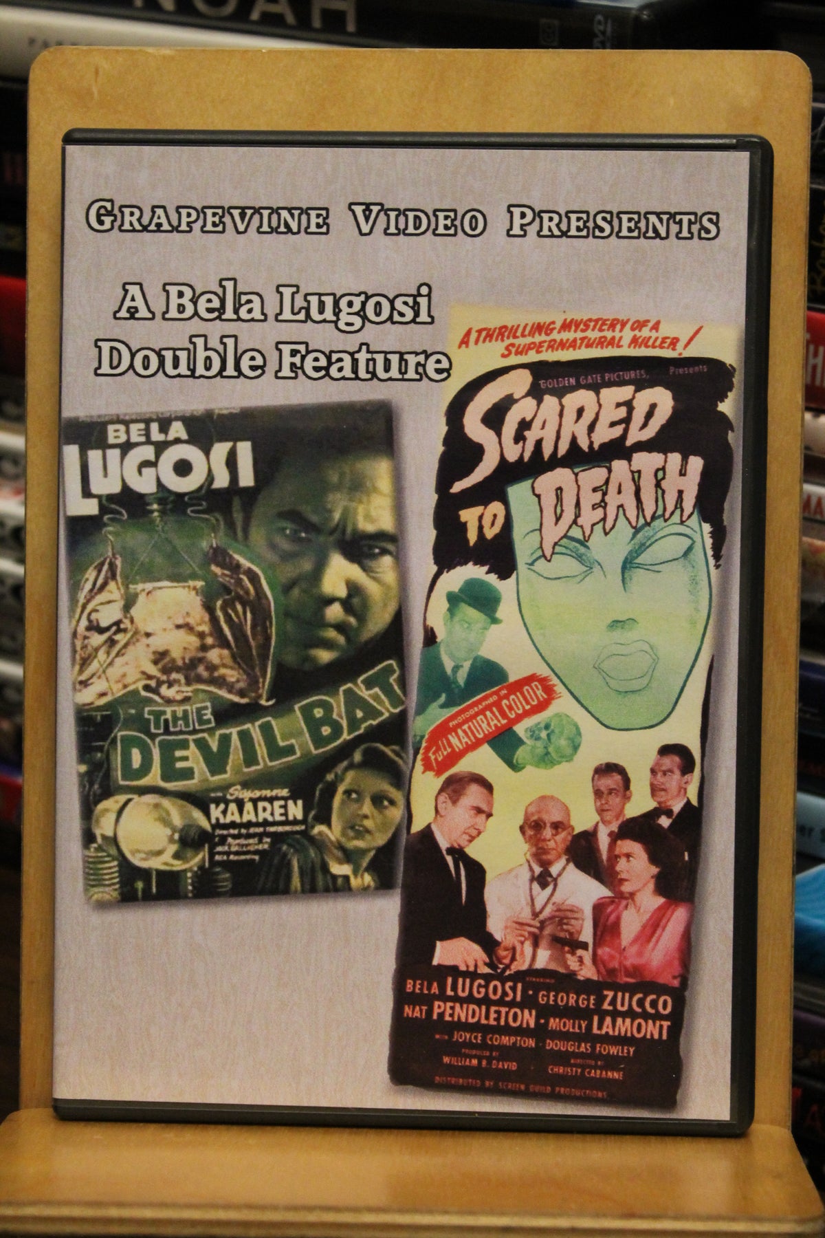 A Bela Lugosi Double Feature DVD