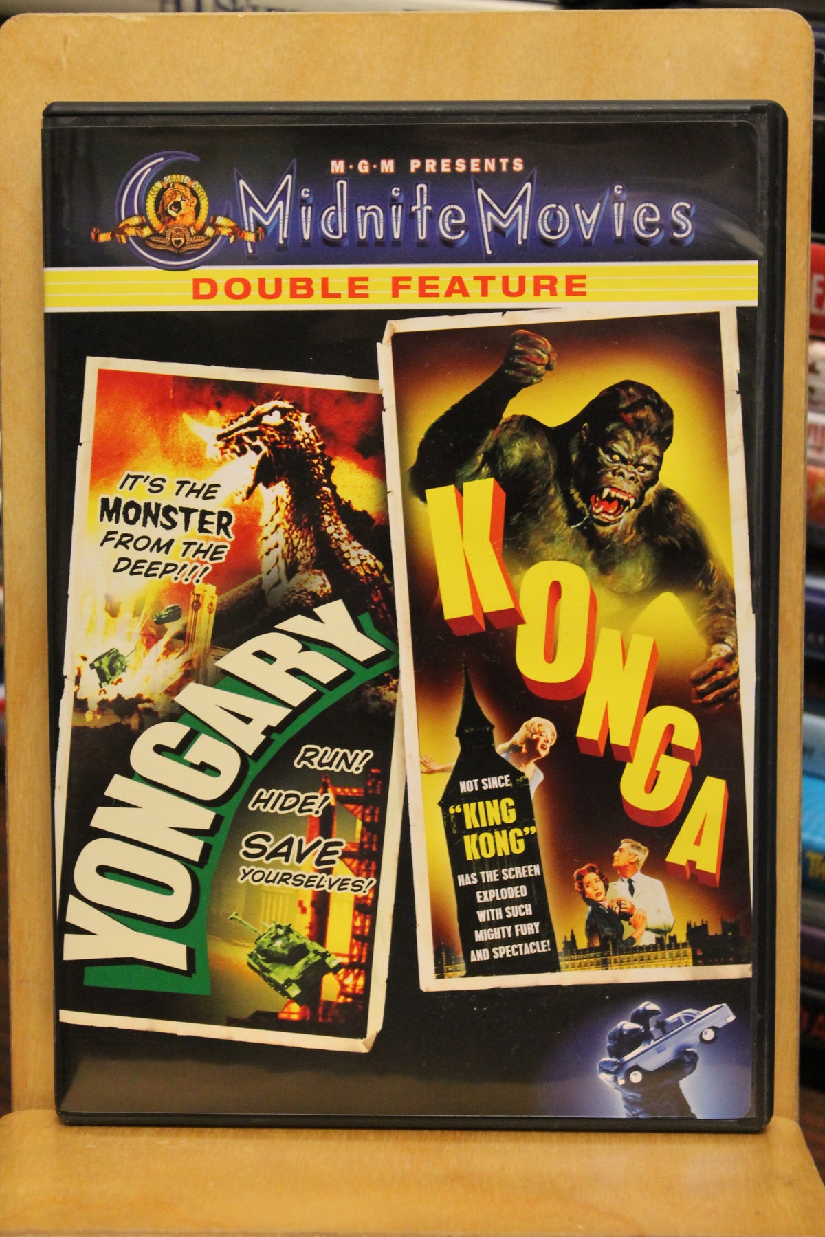 Yongary / Konga - Midnite Movies Double Feature DVD