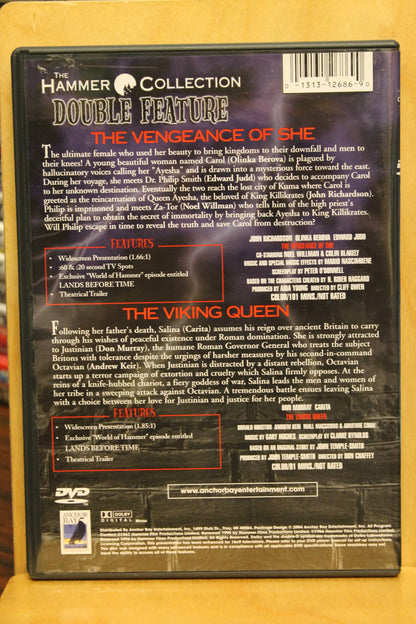The Vengeance of She / The Viking Queen - Double Feature DVD