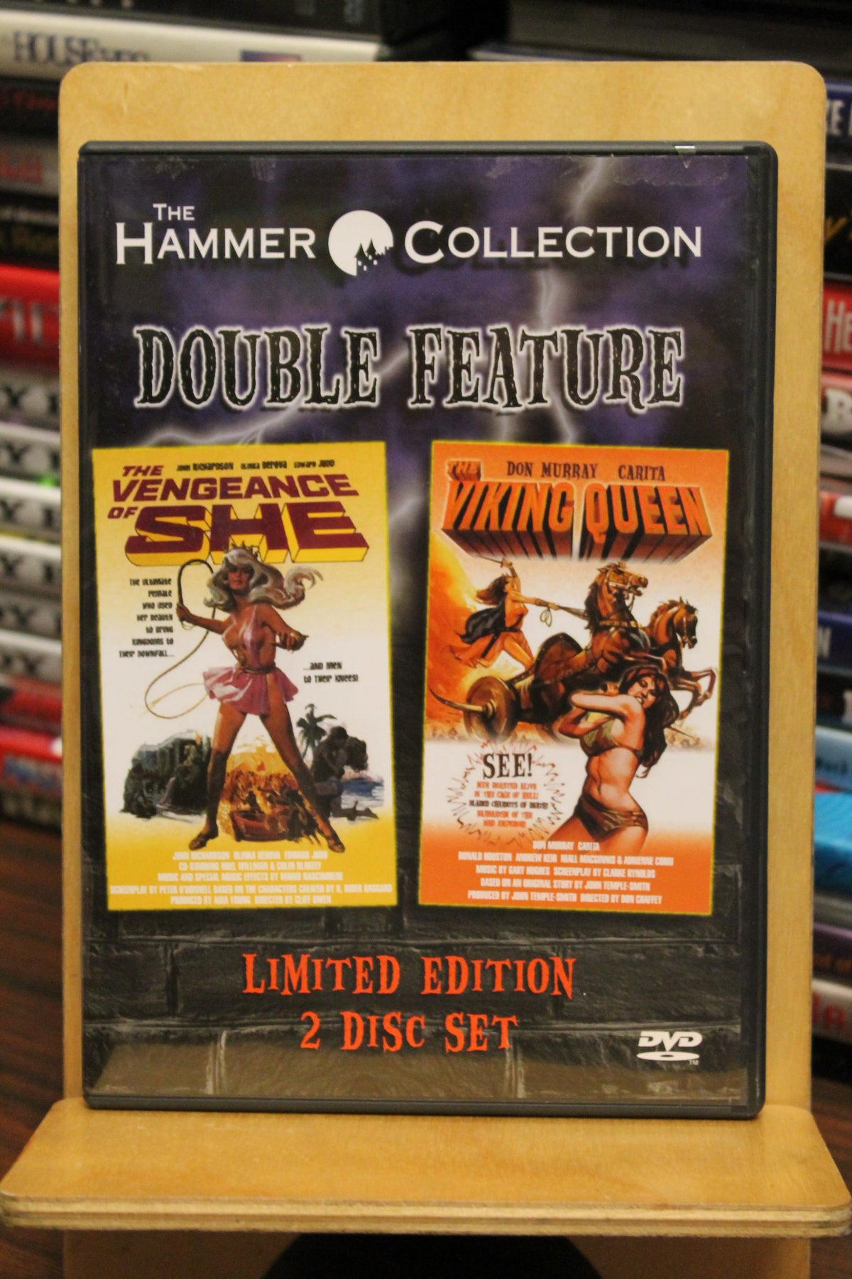 The Vengeance of She / The Viking Queen - Double Feature DVD