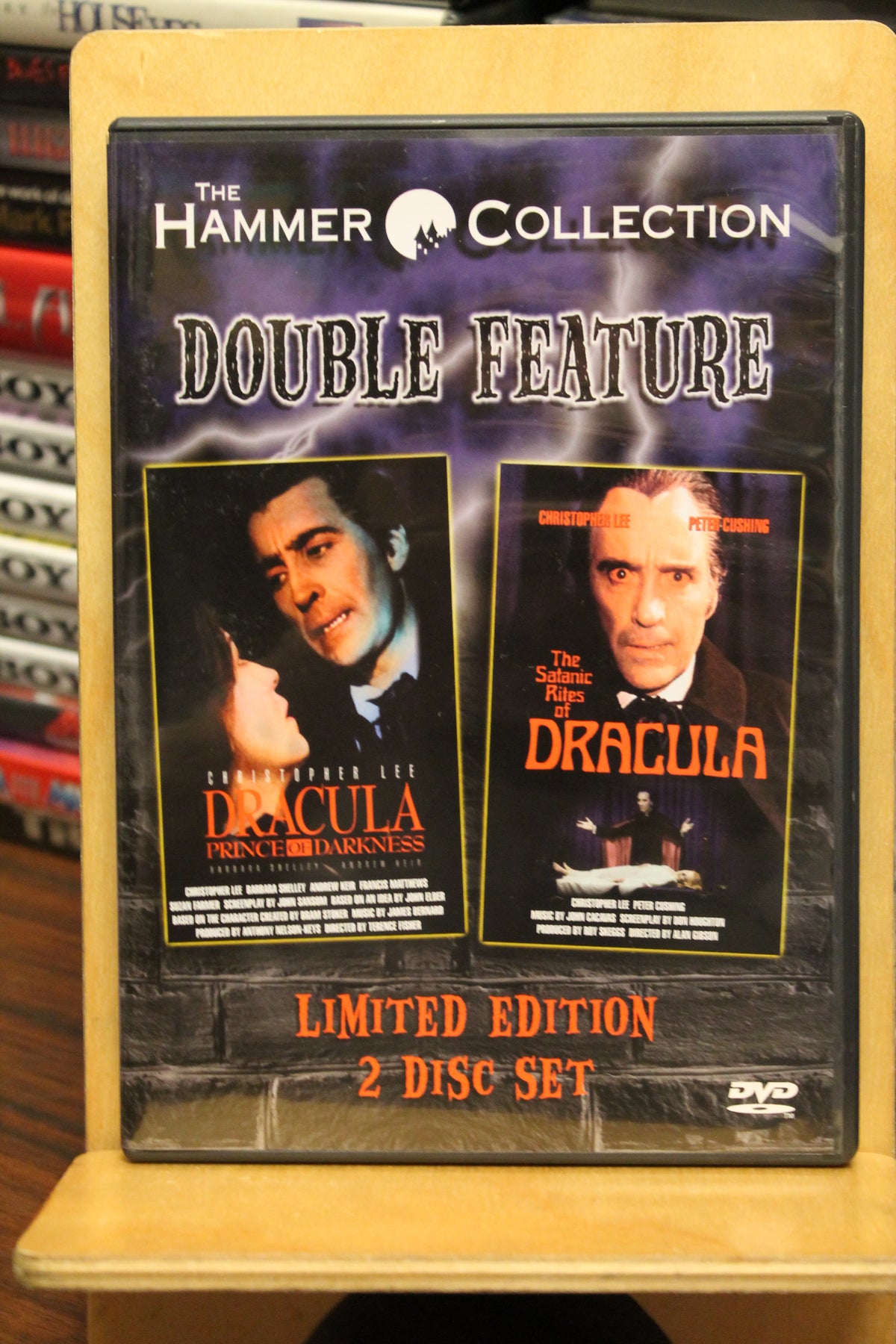 Double Feature: Dracula Prince of Darkness / The Satanic Rites of Dracula DVD