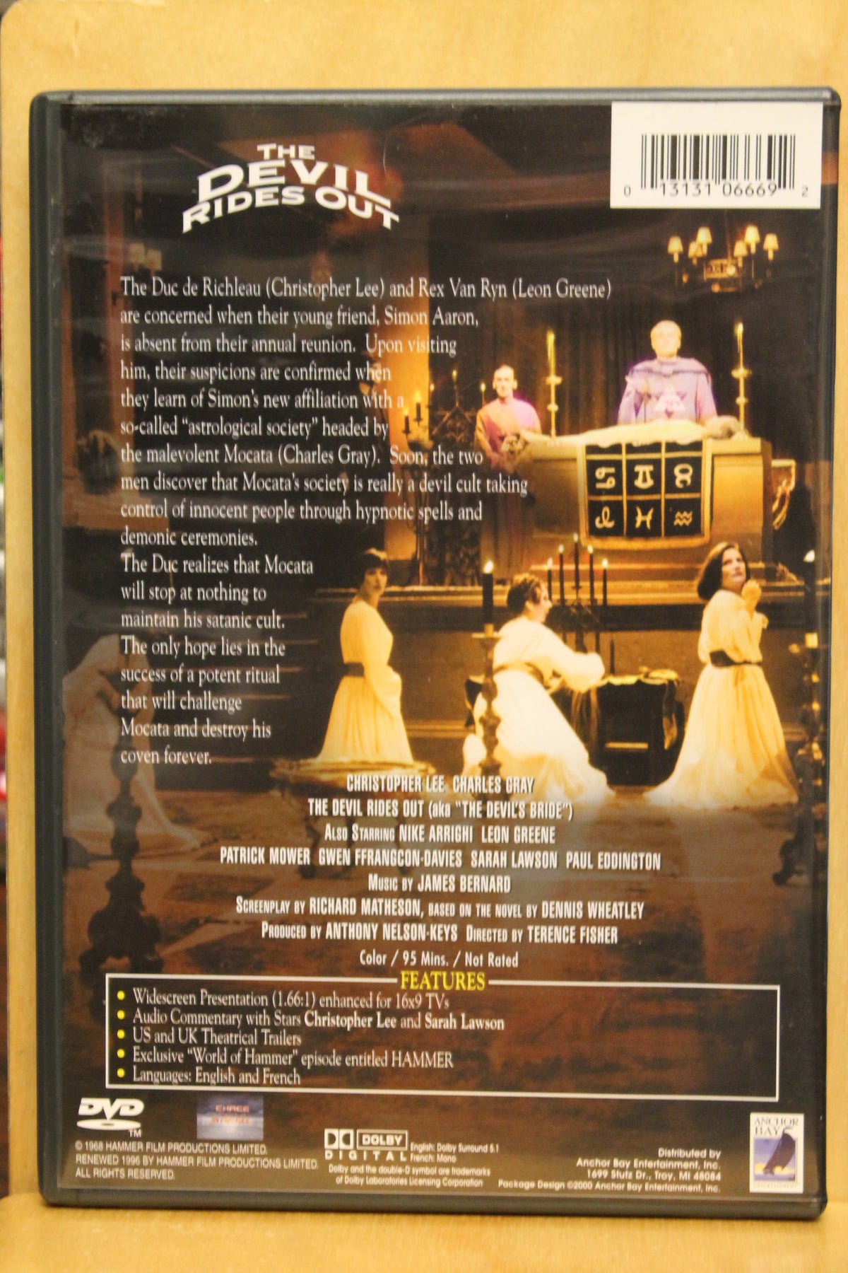 The Devil Rides Out DVD