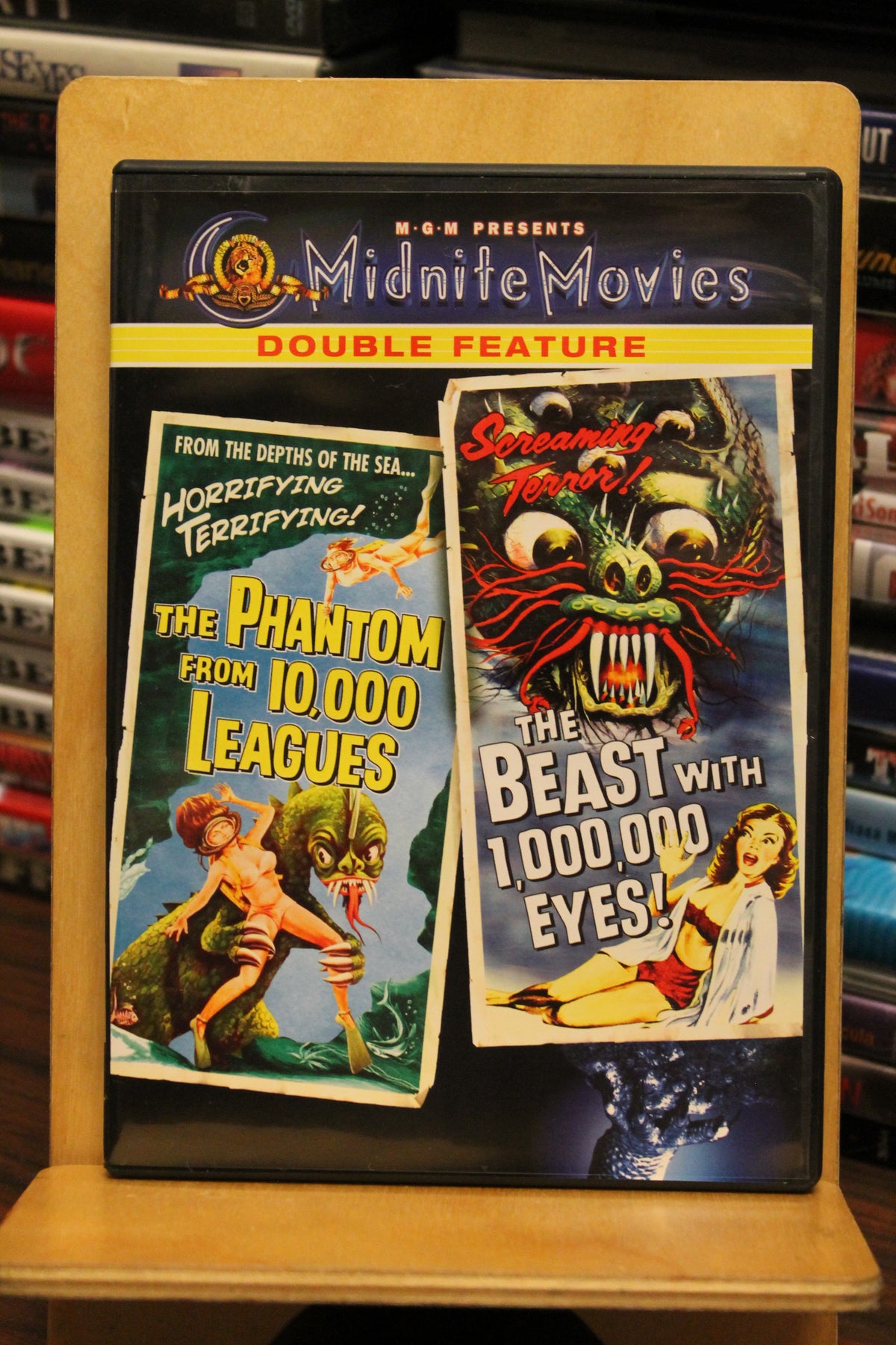 Midnite Movies: The Phantom from 10,000 Leagues / The Beast with 1,000,000 Eyes DVD