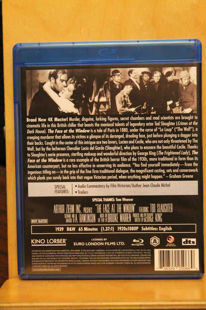 The Face at the Window Blu-ray
