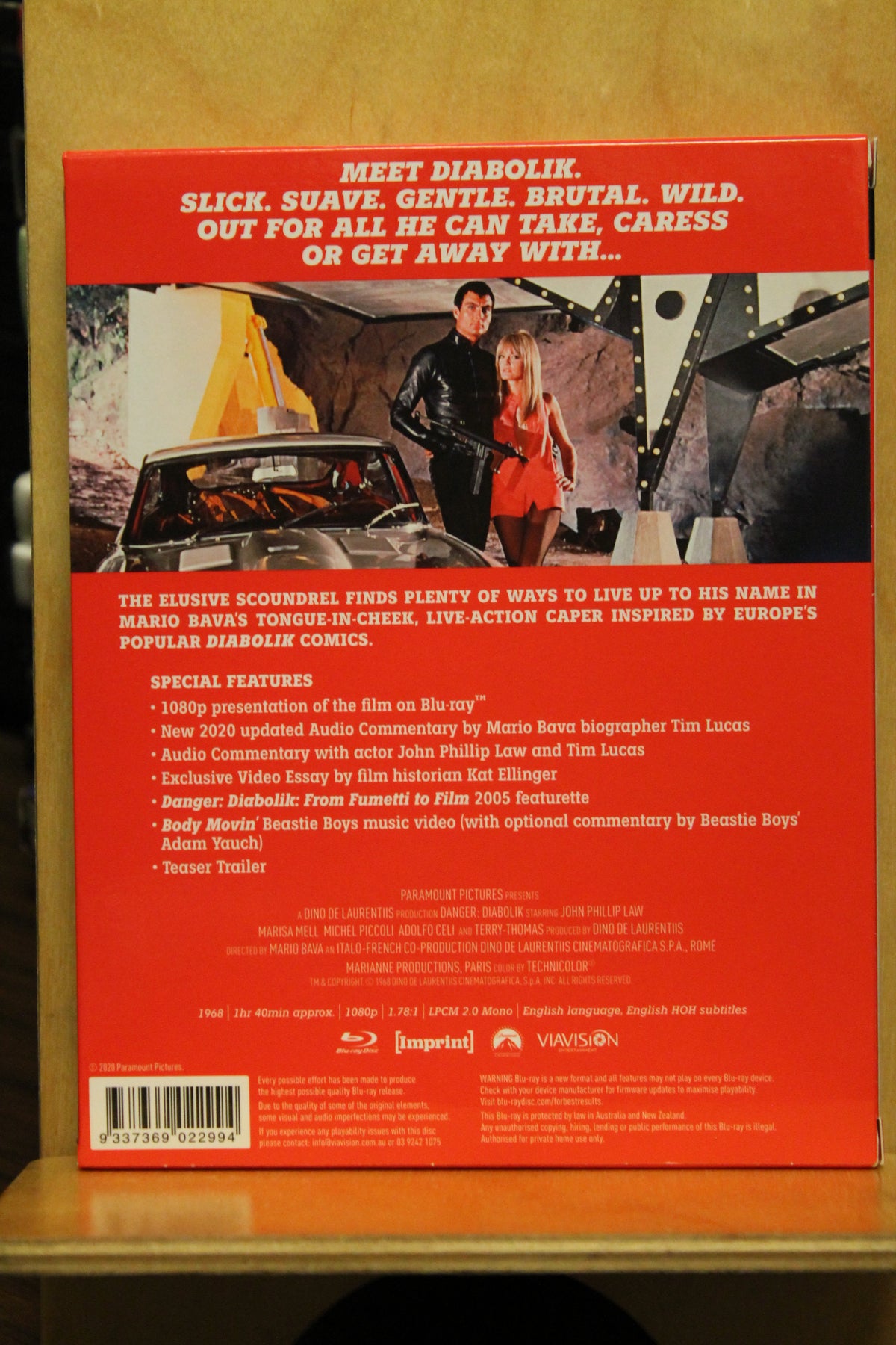 Danger: Diabolik Blu-ray