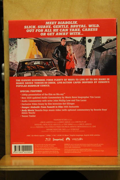 Danger: Diabolik Blu-ray