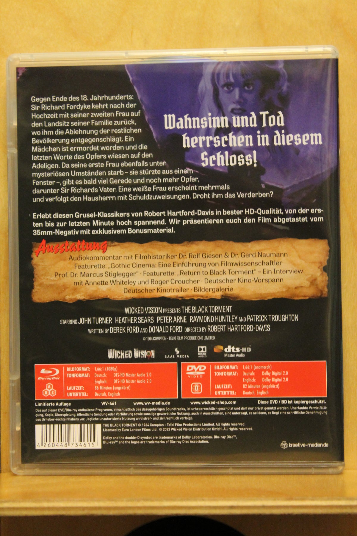 The Black Torment Blu-ray
