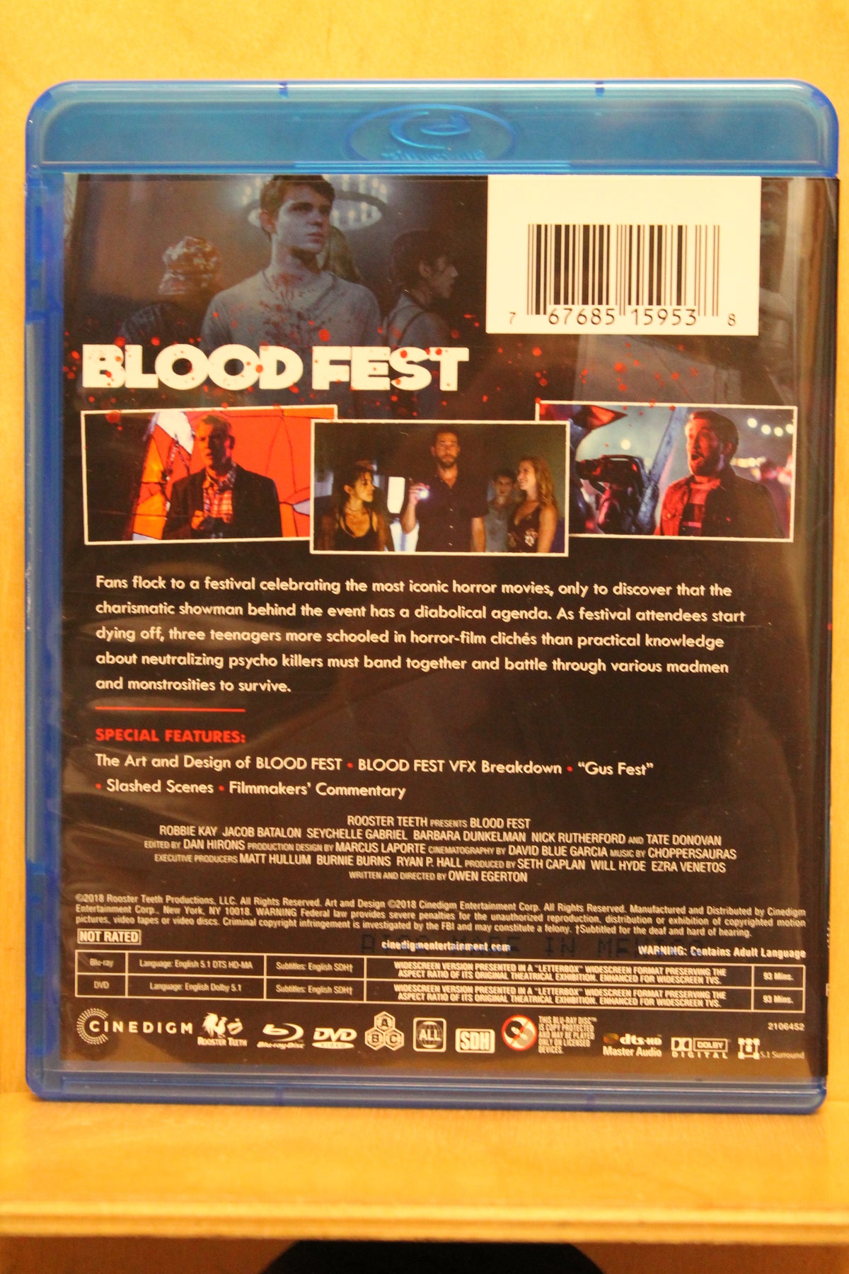 Blood Fest Blu-ray