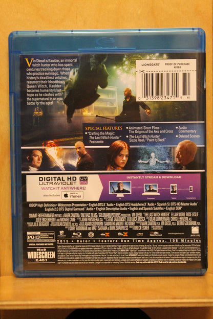 The Last Witch Hunter Blu-ray