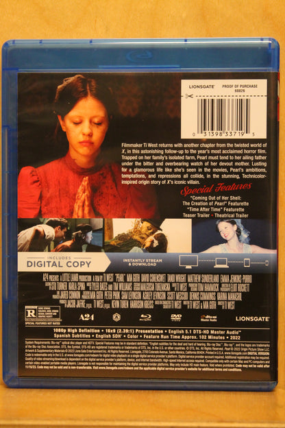 Pearl Blu-ray