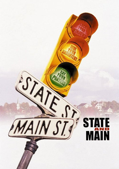 State and Main VHS poster