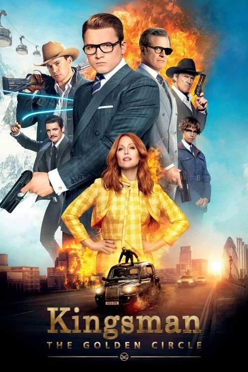 Kingsman: The Golden Circle Blu-ray poster