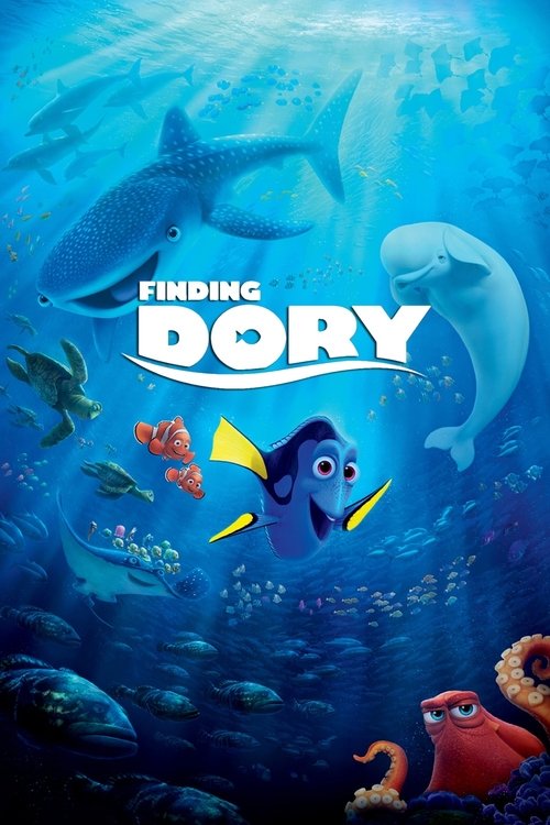 Finding Dory Blu-ray poster