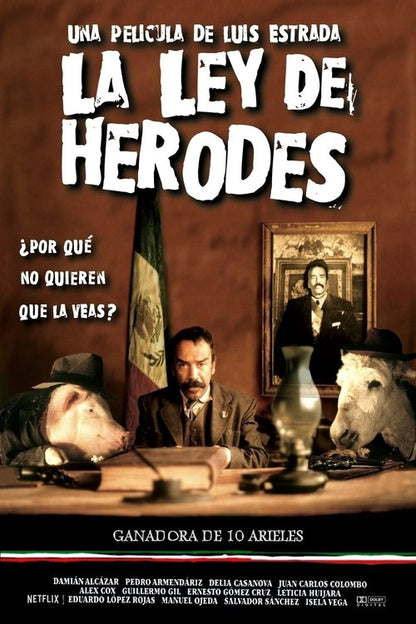 Herod's Law VHS poster