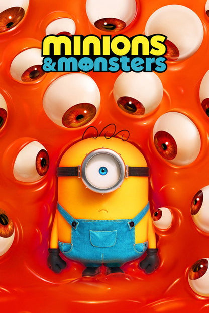 Minions & Monsters Blu-ray poster
