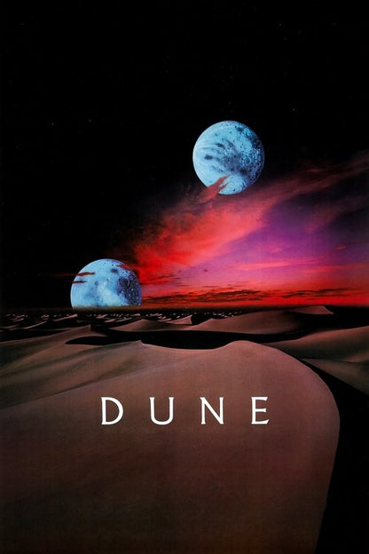 Dune Blu-ray poster