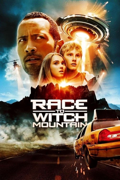Race to Witch Mountain Blu-ray poster