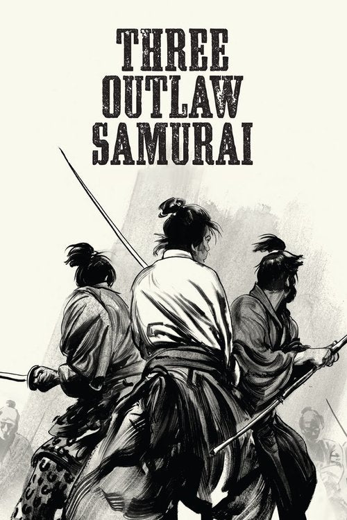Three Outlaw Samurai Blu-ray poster