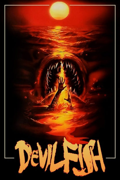 Monster Shark Blu-ray poster
