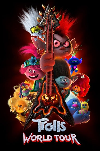 Trolls World Tour 4K UHD poster