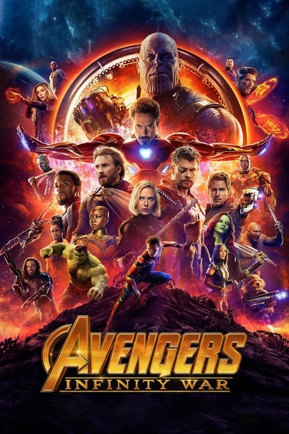 Avengers: Infinity War 4K UHD poster