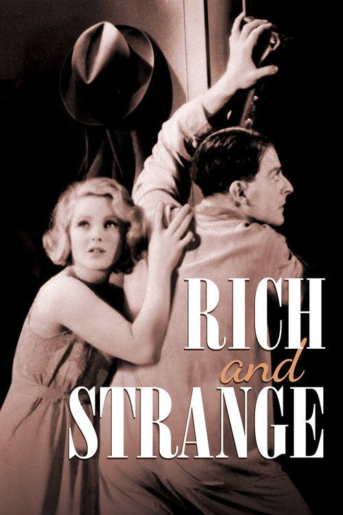 Rich and Strange Blu-ray poster