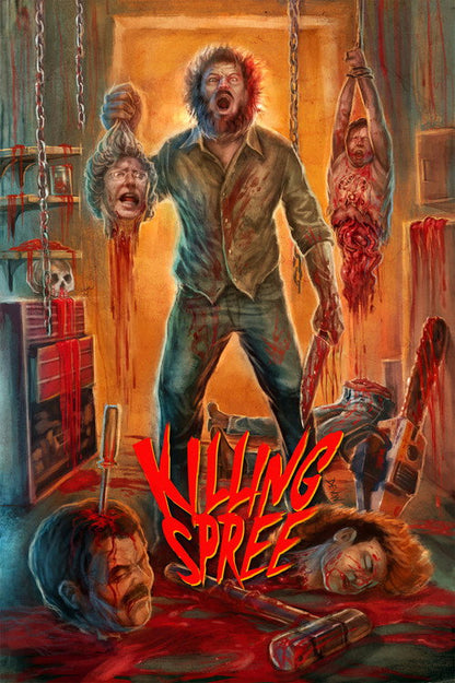 Killing Spree Blu-ray poster