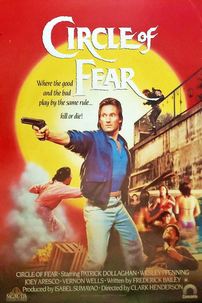 Circle of Fear VHS poster