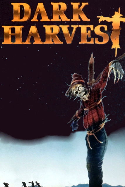 Dark Harvest DVD poster