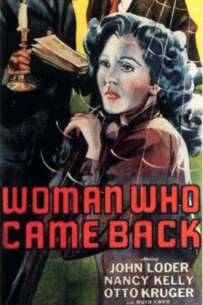 Woman Who Came Back Blu-ray poster