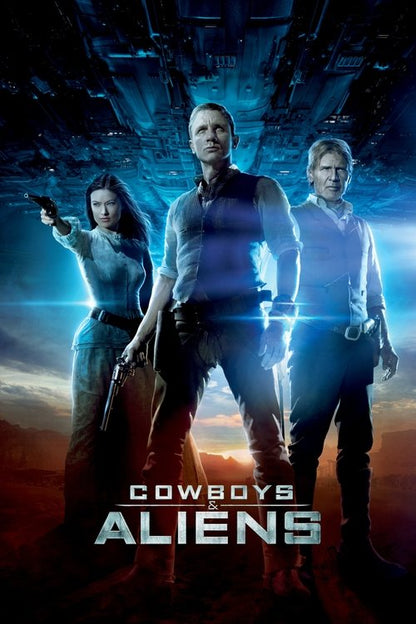 Cowboys & Aliens 4K UHD poster